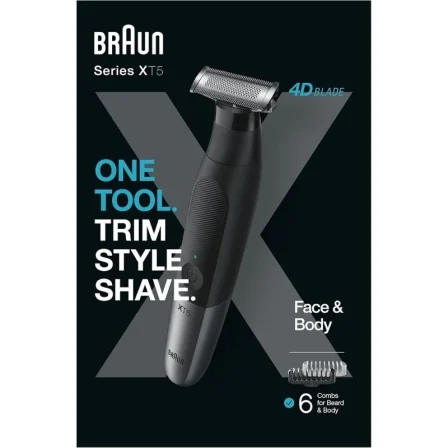 Braun Series X XT5200 Afeitadora Wet and Dry con 6 Accesorios Braun Series X XT5200 Afeitadora Wet and Dry con 6 Accesorios